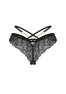 Matildea crotchless thong Black