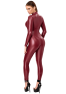 F395 Dark Romance Three-Way Zip Catsuit