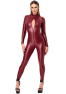 F395 Dark Romance Three-Way Zip Catsuit