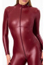 F395 Combinaison Dark Romance avec zip trois voies