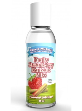 Lubrifiant V&M Saveur Fraise Rhubarbe - 50 ml