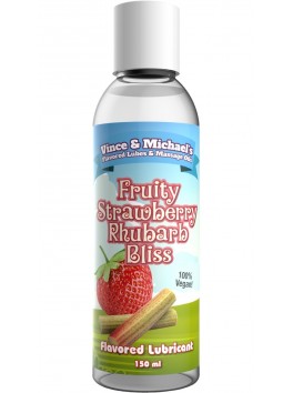 Lubrifiant V&M Saveur Fraise Rhubarbe - 150ml