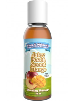 V&M Flavored Mango - Juicy Peach sweet Lubricant 50ml