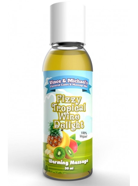 Massage oils Fizzy Tropical Wine Delight V&M 50ml