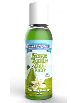 Massage oil Warm Vanilla Gold Pear 50ml