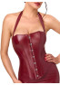 F396 Dark Romance Corset Midi Dress