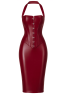 F396 Dark romance robe corset midi