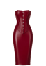 F396 Dark romance robe corset midi