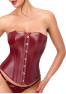 F398 Bordeaux affair boned corset