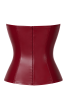 F398 Bordeaux affair boned corset