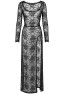 F405 One more kiss robe longue