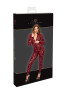 F421 Masquerade Bodystocking avec Zip Trois Voies