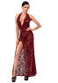F424 Masquerade open-back maxi dress