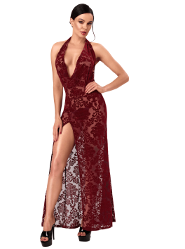 F424 Masquerade open-back maxi dress