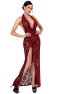 F424 Masquerade open-back maxi dress