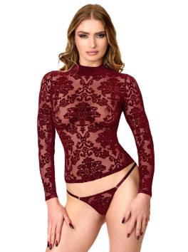 F425 Masquerade long-sleeve top