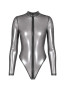 F430 Moondust three-way zip Bodysuit