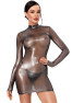 F431 Moondust Open-back mini dress