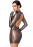 F431 Moondust Open-back mini dress