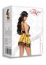 Eve chemise with mask - Gold