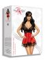 Eve Babydoll & Masque - Rouge