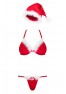 Ensemble 3 pcs Santastic - Red