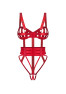 Shiny obsession crotchless Teddy
