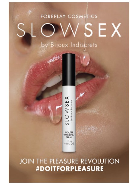 Spray activateur de salive Slow Sex de Bijoux Indiscrets