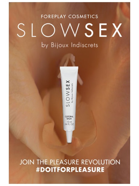 Coconut clitoral balm Slow Sex by Bijoux Indiscrets