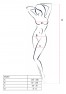 BS001 Bodystocking - Noir