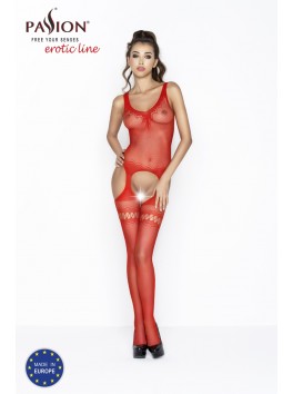 BS038b Bodystocking - Red