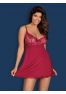 Rosalyne Babydoll - Cerise