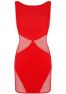V-9289 Robe - Rouge