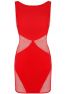 V-9289 Robe - Rouge