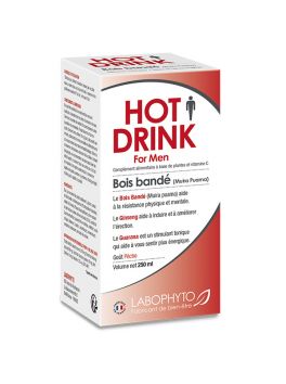 Hotdrink pour homme bois bandé 250ml