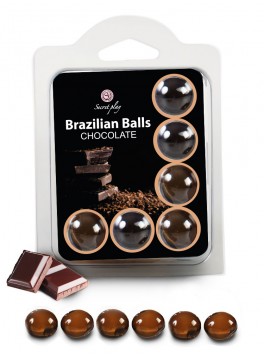 6 brazilian balls chocolat