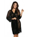 V-8840 Peignoir - Noir