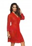 V-8860 Peignoir - Rouge