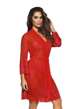 V-8860 Peignoir - Rouge