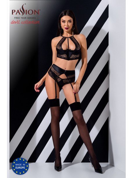 Scarlet Ensemble 3 pcs - Noir