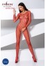 BS068R Bodystocking - Red