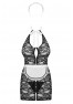 Servgirl Costume 5 pcs - Noir et blanc