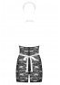 Servgirl Costume 5 pcs - Noir et blanc