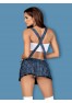 Studygirl Costume 5 pcs - Bleu