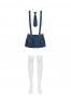 Studygirl Costume 5 pcs - Bleu