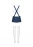Studygirl Costume 5 pcs - Bleu