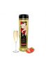 Huile de massage érotique - Romance - Vin pétillant fraise - 240 ml