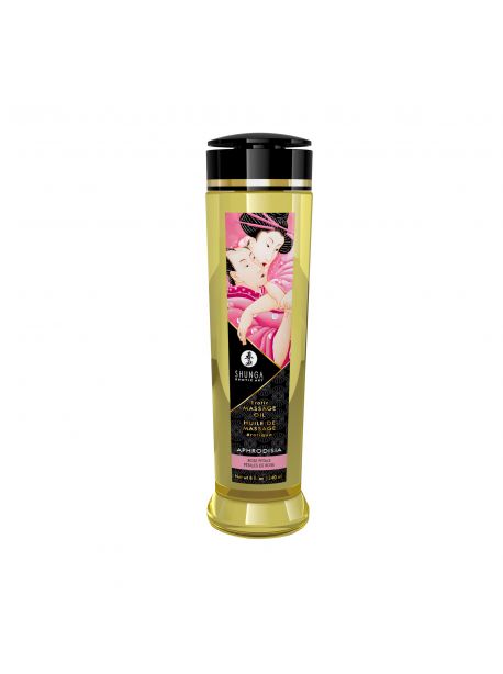 Huile de massage érotique - Aphrodisia rose - 240 ml