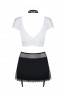 Secretary Costume 3 pcs - Noir et Blanc