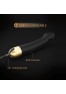 Vibromasseur Real Vibration M 22 cm 2.0 - Noir et Or